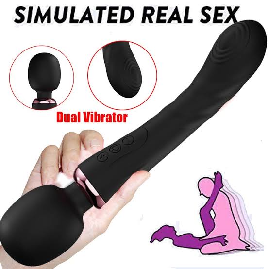 Double Head Charging G-Spot Climax Vibrator - Image 2