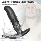 Male Prostate Massager Thrusting Dildo Anal Plug Vibrator Sex Toys For Men & Women - Image 2
