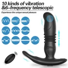 Male Prostate Massager Thrusting Dildo Anal Plug Vibrator Sex Toys For Men & Women - Image 4